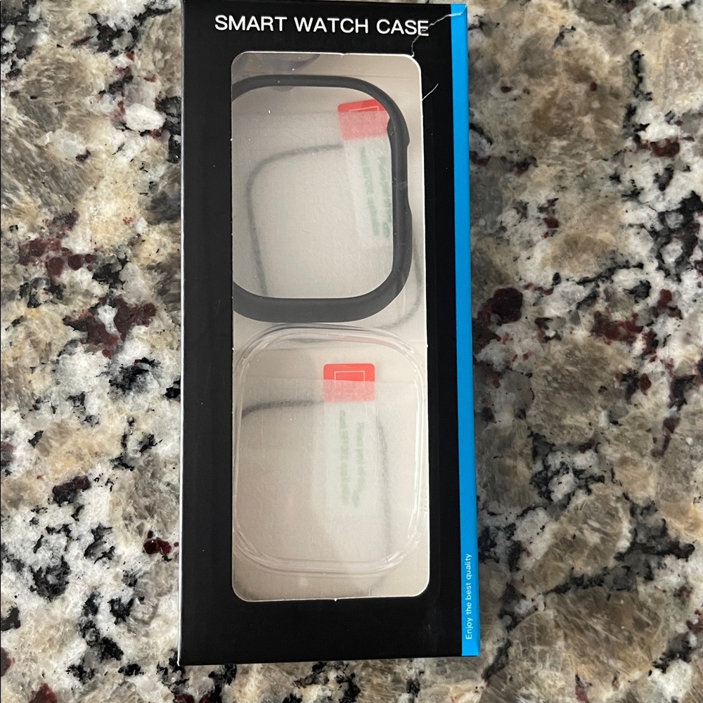 Fully protected Black and Clear Watch Ultra +watch band set - Picture 3 of 6